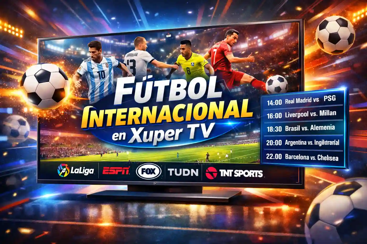 Cómo ver el canal de fútbol en Xuper TV: guía completa y horarios