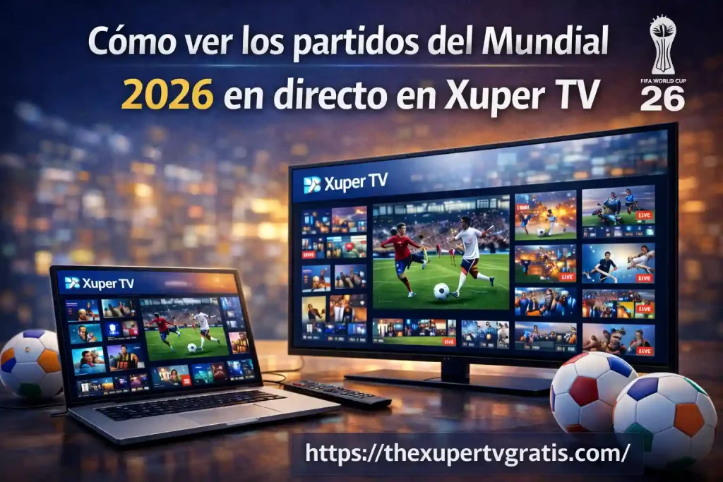Cómo ver los partidos del Mundial 2026 en directo en Xuper TV