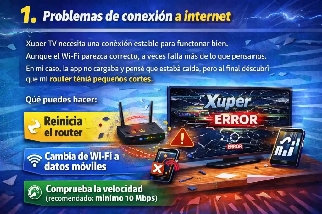 Xuper TV no funciona