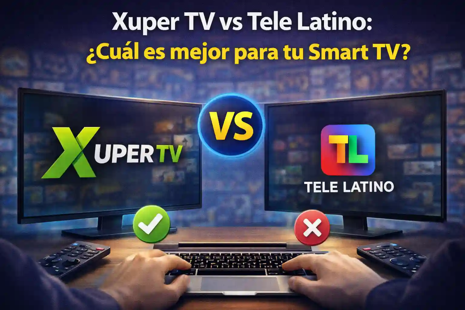 Xuper TV vs Tele Latino ¿Cuál es mejor para tu Smart TV