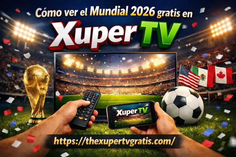 Cómo ver el Mundial 2026 gratis en Xuper TV
