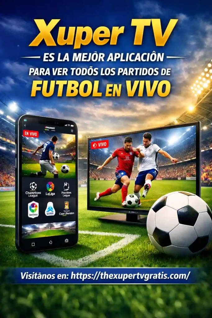 Xuper TV es la mejor aplicación para ver todos los partidos de fútbol en vivo 2 Xuper TV es la mejor aplicación para ver todos los partidos de fútbol en vivo